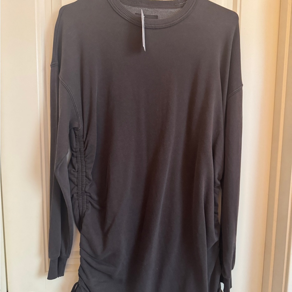 American Eagle Outfitters Charcoal Long Sleeve Top